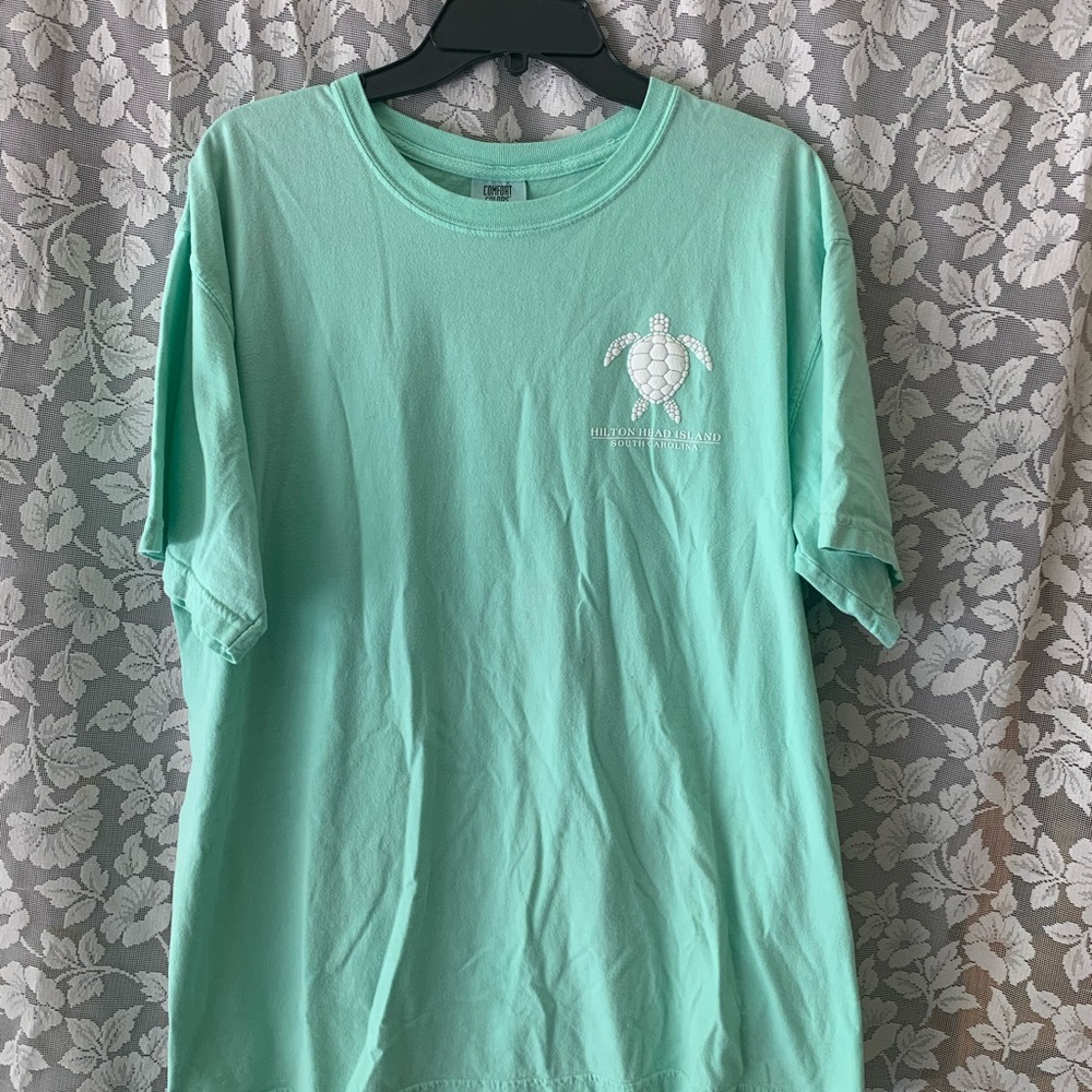 Comfort Colors Mint Green Sea Turtle Tee